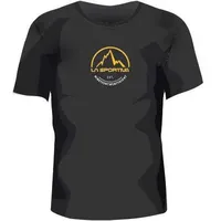 La Sportiva Logo Kurzarm-t-shirt - Black - M