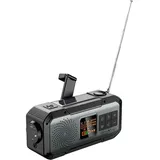 Reflexion TRA555 Multifunktionales Outdoor UKW-Radio mit Powerbankfunktion