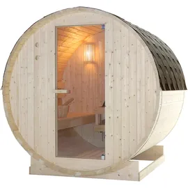 SANOTECHNIK Tromsö L inkl. 6 kW Ofen + int. Steuerung