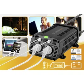 Technaxx TE16 Wechselrichter 1200 W