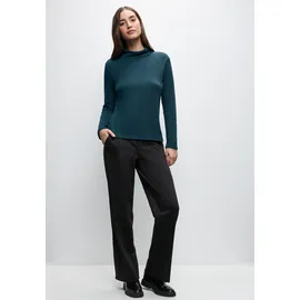 STREET ONE Rollkragenshirt blau 34