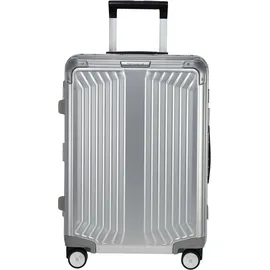 Samsonite Lite-Box Alu 4-Rollen Cabin 55 cm / 40 l silver