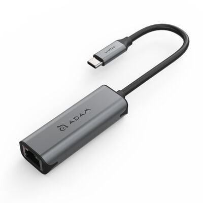 ADAM Elements CASA e2 USB-C an 2.5 Gbit Ethernet Adapter, grau