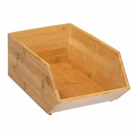 Five Bambus-Organizer 30,5 x 17,5 x 12,5 cm 13-tlg. beige