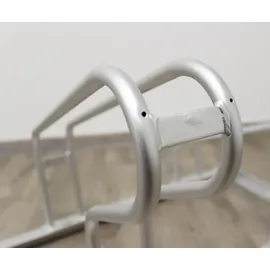 Trutzholm Fahrradständer für 6 Fahrräder höhenversetzt 210 x 45 cm Stahl
