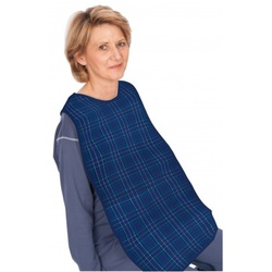 suprima Ess-Schürze Polyester karo blau (5577)
