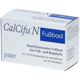 FaroDerm GmbH Calcifu N desinfizierendes Fußbad 8 x 10 ml