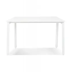 Besprechungstisch Konferenztisch quadratisch Holz Metall  Bürobank AMADEUS für Meetings  Großer Tisch für produktive Gespräche  Kadima Design