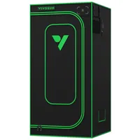 VIVOSUN Gewächshaus VIVOSUN Growbox Pro, BxTxH: 80 x 80 x 160 cm, BxLxH: 80 x 80 x 160 cm, 1-St., 2000D Oxford Gewebe 80 cm x 160 cm x 80 cm