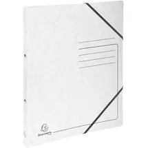 Exacompta Ringhefter Colorspan A4 2 Ringe, Ring-Ø Karton, weiß