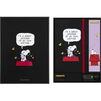 MOLESKINE GERMANY Moleskine Peanuts Kreativ Set, Notizbuch Snoopy L/A5,
