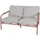 Mendler HWC-O11 125 x 81 x 81 cm Rot