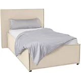 LeGer Home by Lena Gercke Polsterbett »Isaline«, wahlweise ohne Matratze oder mit 3 Matratzenarten, Kopfteilhöhe 107 cm beige