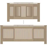 vidaXL MDF Heizkörperverkleidung 205 cm