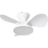 Beliani PUNTI 60 cm Deckenventilator Weiß