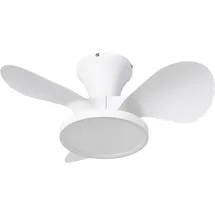 Beliani PUNTI 60 cm Deckenventilator Weiß