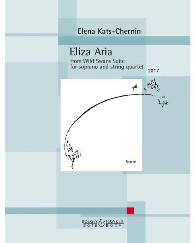 Eliza Aria Sopran Und Streichquartett. Partitur., Geheftet