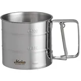 Maku Edelstahl-Mehlsieb - (H)10 cm
