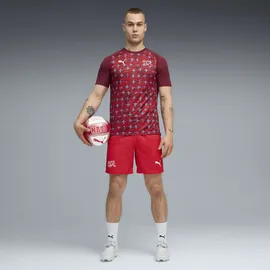 Puma Schweiz Trainingsshirt 2024 rot Herren Gr. XL