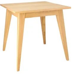 Esstisch Xaver aus Eichenholz, 75 cm