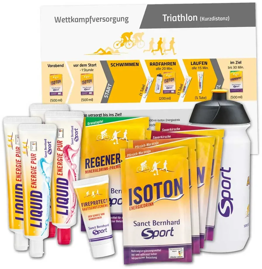 Sanct Bernhard Sport Triathlonset Kurzdistanz 1 Stück