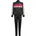 Tiberio Track Suit JC7519 black/white/pure ruby 140