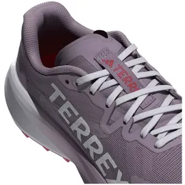 adidas Terrex Agravic 3 Trail Running Shoes preloved fig/ftwr white/pure ruby (AF4M) 5