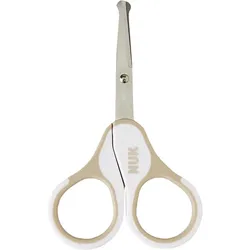 NUK Scissors Kinderschere mit abgerundeter Spitze Beige 1 St.