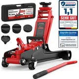 Hydraulischer Wagenheber 2,5T PKW Autoheber Rangierwagenheber + Transportkoffer