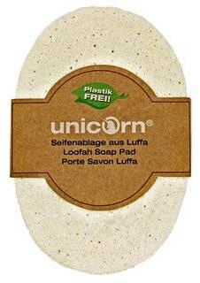 unicorn Seifenablage aus Luffa