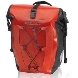 XLC Gepäckträgertasche Einzeltaschenset BA-W38 (2-tlg., 2er-Pack) rot