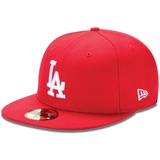 New Era Los Angeles Dodgers MLB Basic Red 59Fifty Basecap - 7 1/2-60cm (XL)