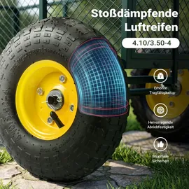 Wiltec Bollerwagen grün