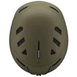 Salomon Husk Pro Skihelm (Größe 53-56CM, gruen)