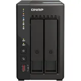 QNAP TS-253E Leergehäuse Schwarz