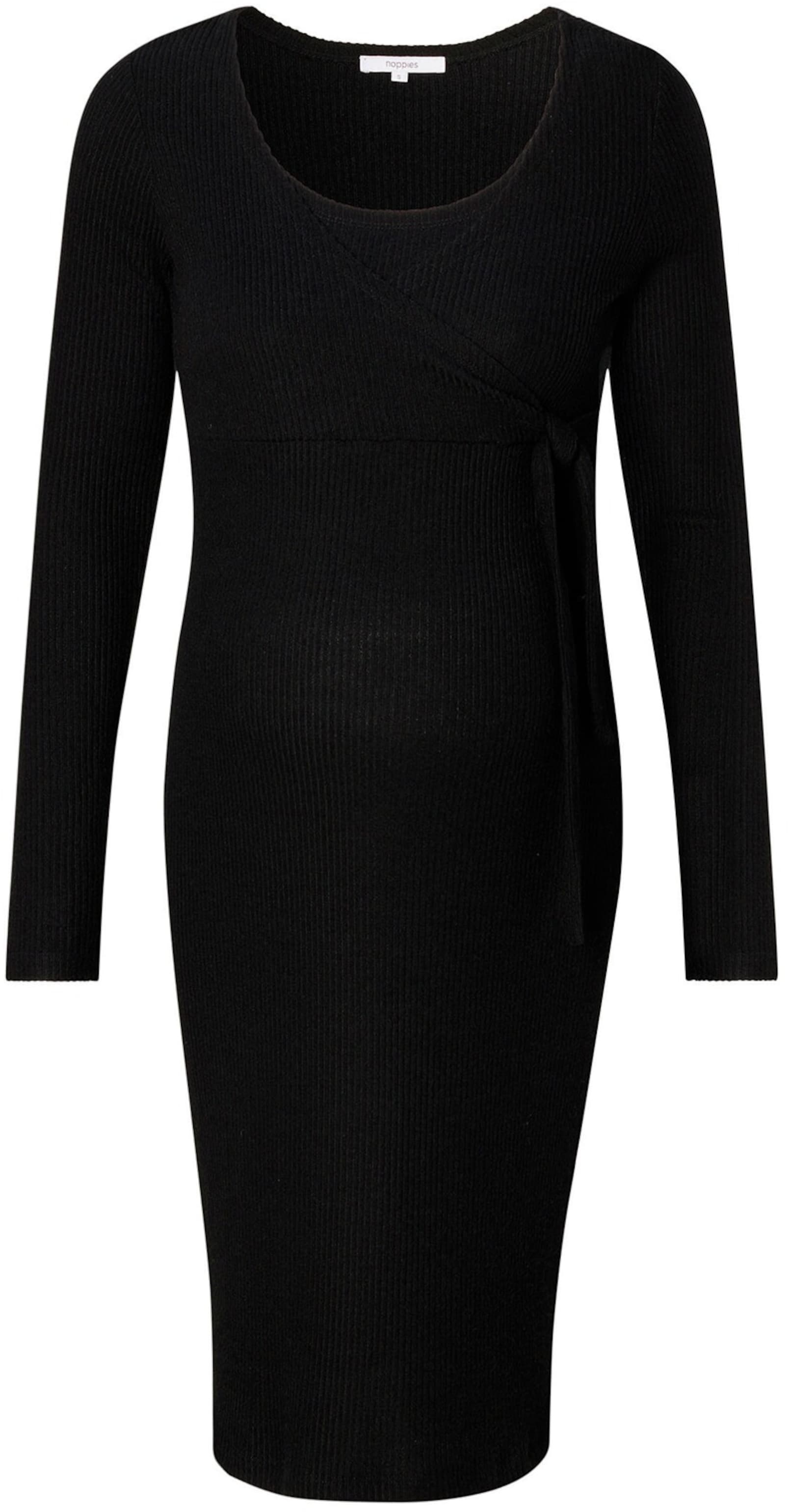 Noppies Still-Kleid Asa ultra soft nursing dress, schwarz, M