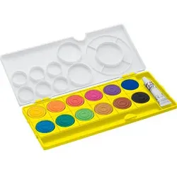 LAMY aquaplus gelb Wasserfarbkasten 12 Farben