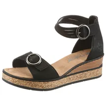 Rieker Keilsandaletten Damen Schwarz 40