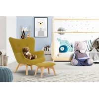 Lüttenhütt Sessel »Duca Mini«, in kleiner Ausführung für Kinder, gelb
