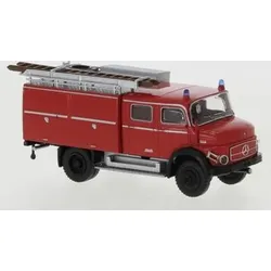 BREKINA 47172 1:87 Mercedes LAF 1113 TLF 16 Aufbau Klappen rot schwarz, 1970