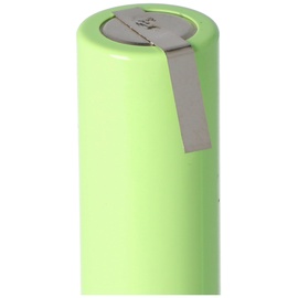 AccuCell NiMH Akku Flat Top Mignon AA 800mAh mit Lötfahne in U-Form