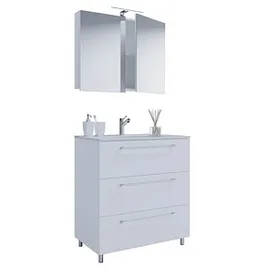 VCM my bath Badmöbel-Set Schubo 914354 weiß 60,0 x 46,0 x 86,0 cm