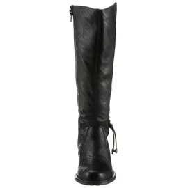 Rieker Reißverschlussstiefel, Langschaftstiefel, Blockabsatz, Vario-Schaft und 2 Reißverschlüssen Rieker schwarz
