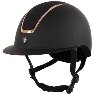 Bieman de Haas BR Reithelm Omega Painted Glitter Black/Rose (55/57)