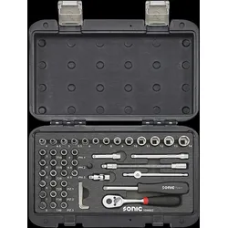 SONIC Werkzeugset 104602 Werkzeugsatz,Steckschlüsselsatz,Werkzeug Set,Werkzeug Kit