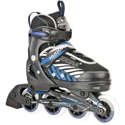 Inline Skates - Leon - Schwarz/Blau - Gr. 33-36 SCHWARZ 33