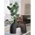 Casablanca by Gilde Casablanca Vase Movement - Kunstharz - schwarz - Metallische Optik - Breite 23cm - Mann - Frau Form