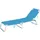 marbueno summer Klappliege 187 x 58 x 24 cm Blau
