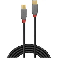 Lindy 1m USB 2.0 Typ C an Micro-B Kabel Anthra Line (36891)