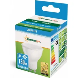 Spectrum LED Reflektor 1,5W GU10 130 lm kaltweiß